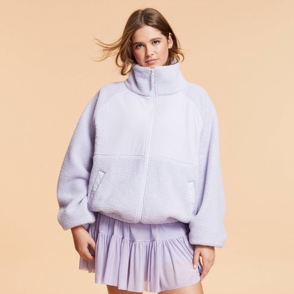 Blogilates x Target Women's Campfire Fleece Full Zip Jacket